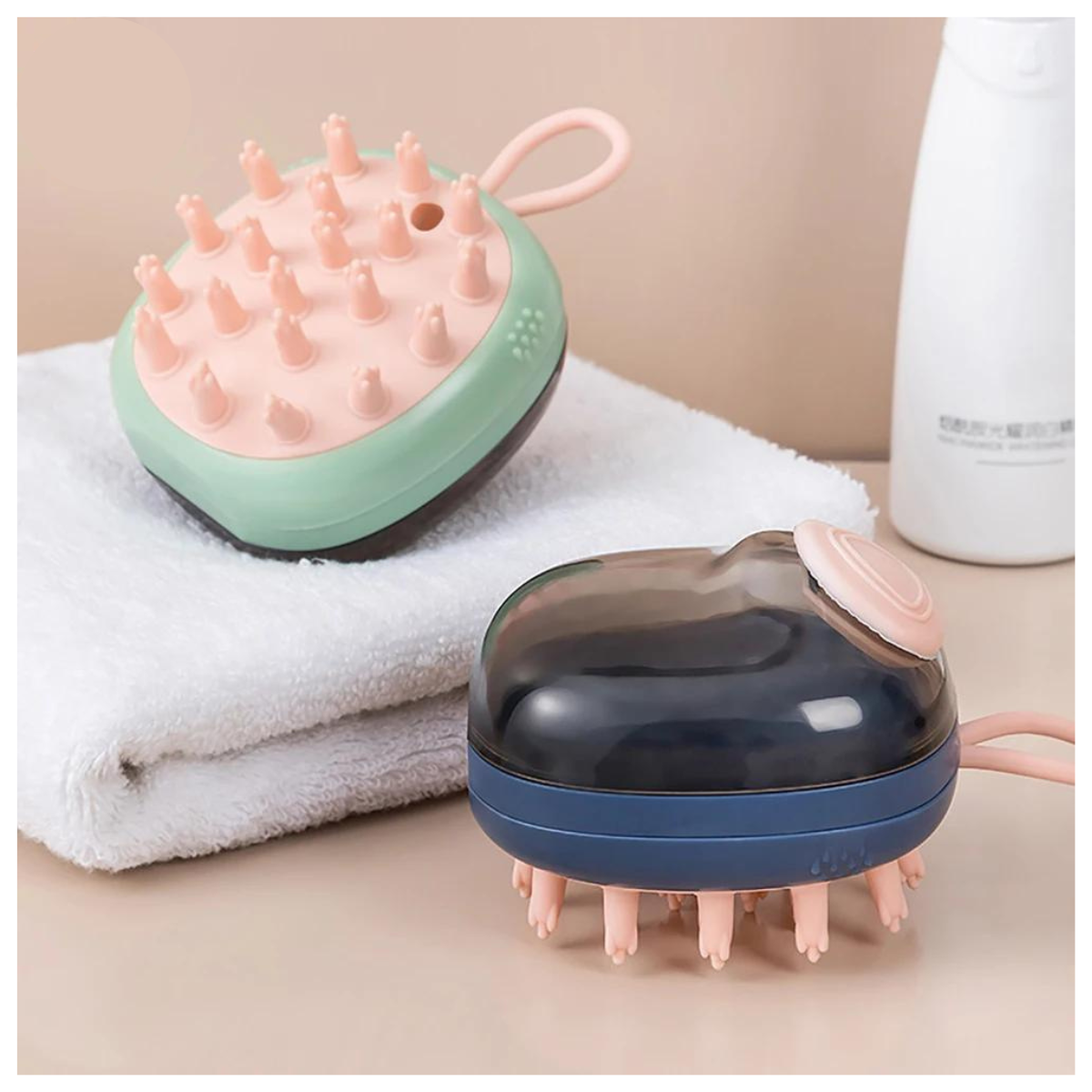 Cepillo 2 en 1 para Bañar Mascotas