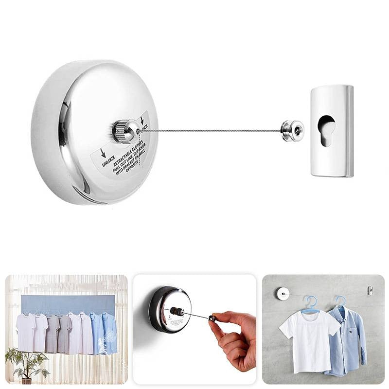 COLGADOR RETRACTIL DE ROPA 2.8M