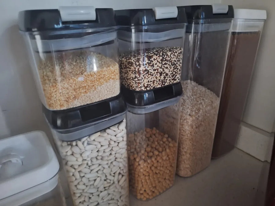 🥫✨ SET DE 7 CONTENEDORES HERMÉTICOS – ORGANIZA TU COCINA Y CONSERVA MEJOR TUS ALIMENTOS