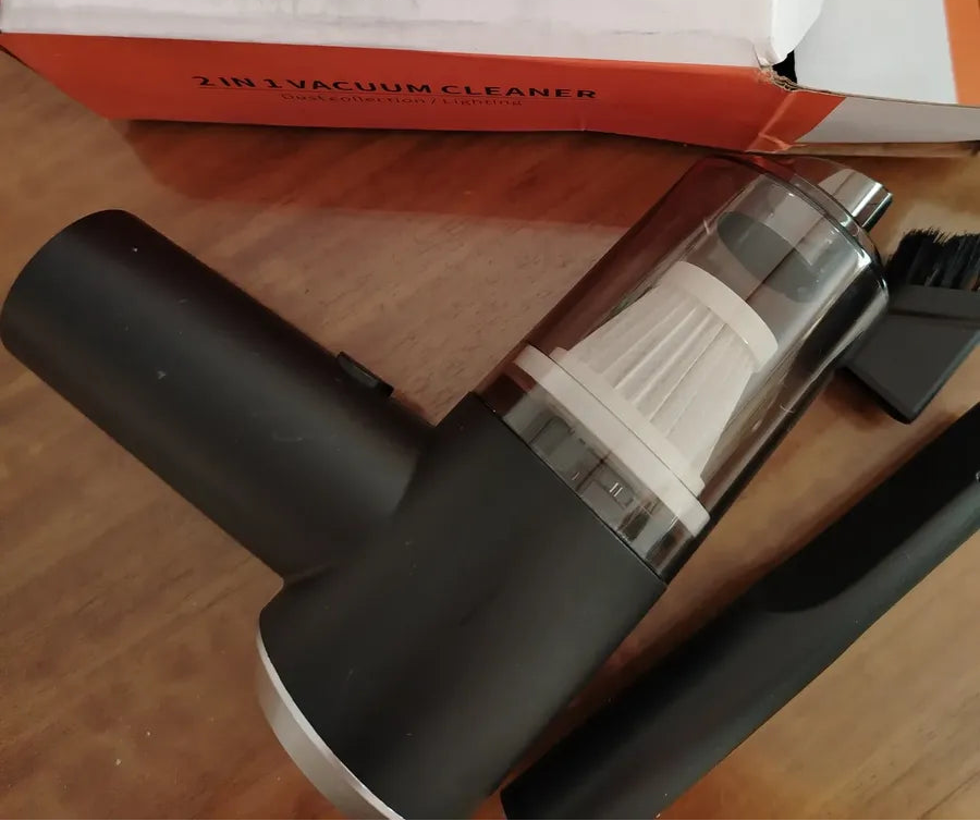 🚗✨ Mini Aspiradora Portátil Recargable Inalámbrica para Auto y Hogar