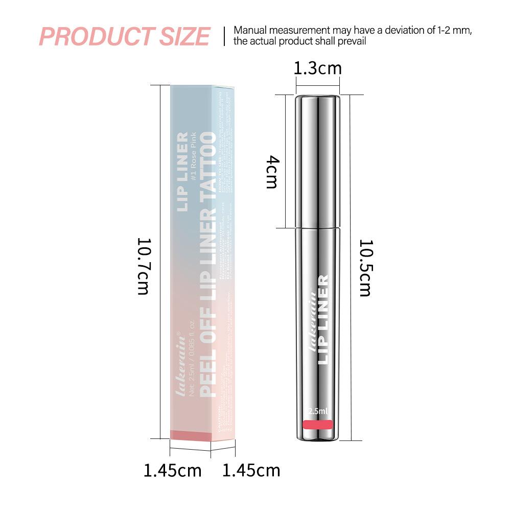 Delineador Tinte De Labios Impermeable