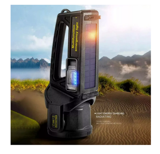 Linterna Lampara Solar Led Recargable