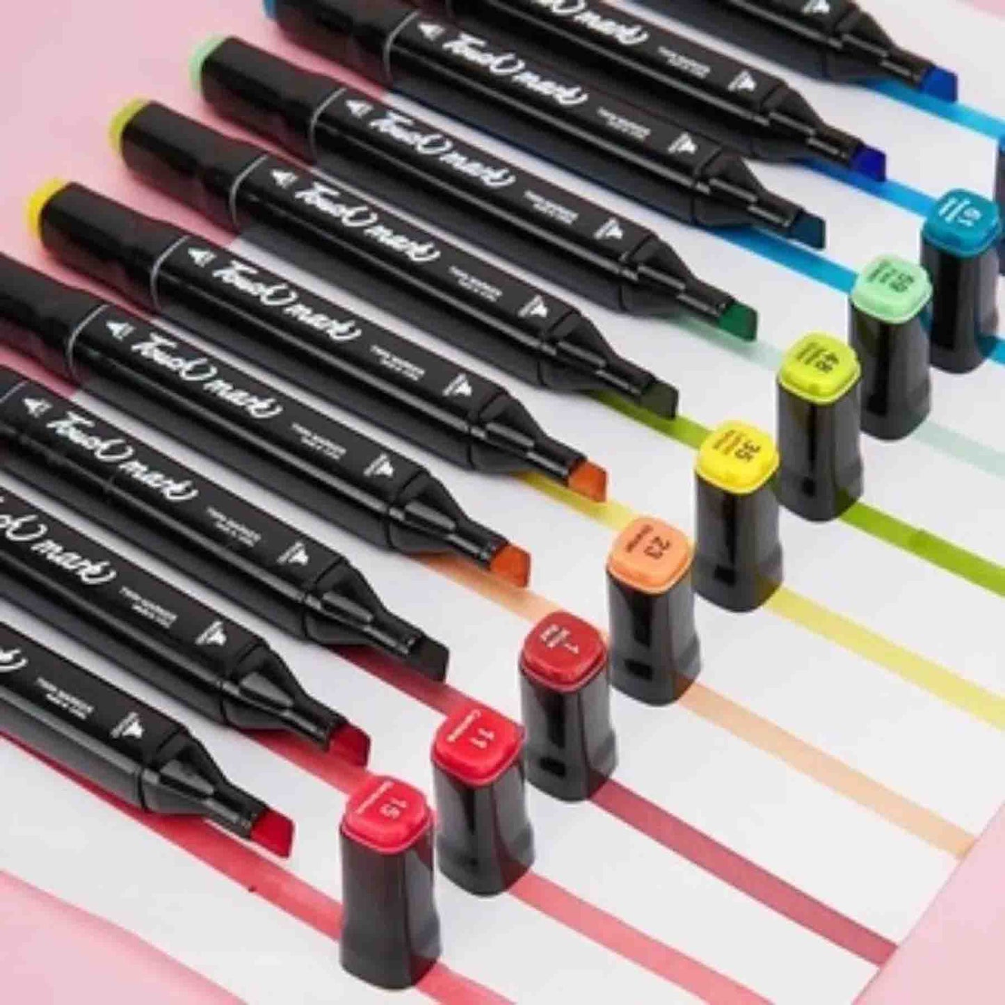 Marcador Doble Punta 24 Pcs