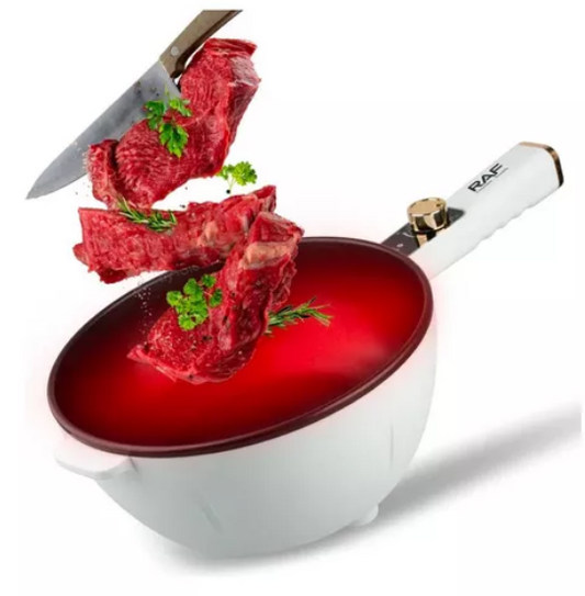 Olla Eléctrica Multifunción 5 Litros 1300W - Antiadherente con Vapor