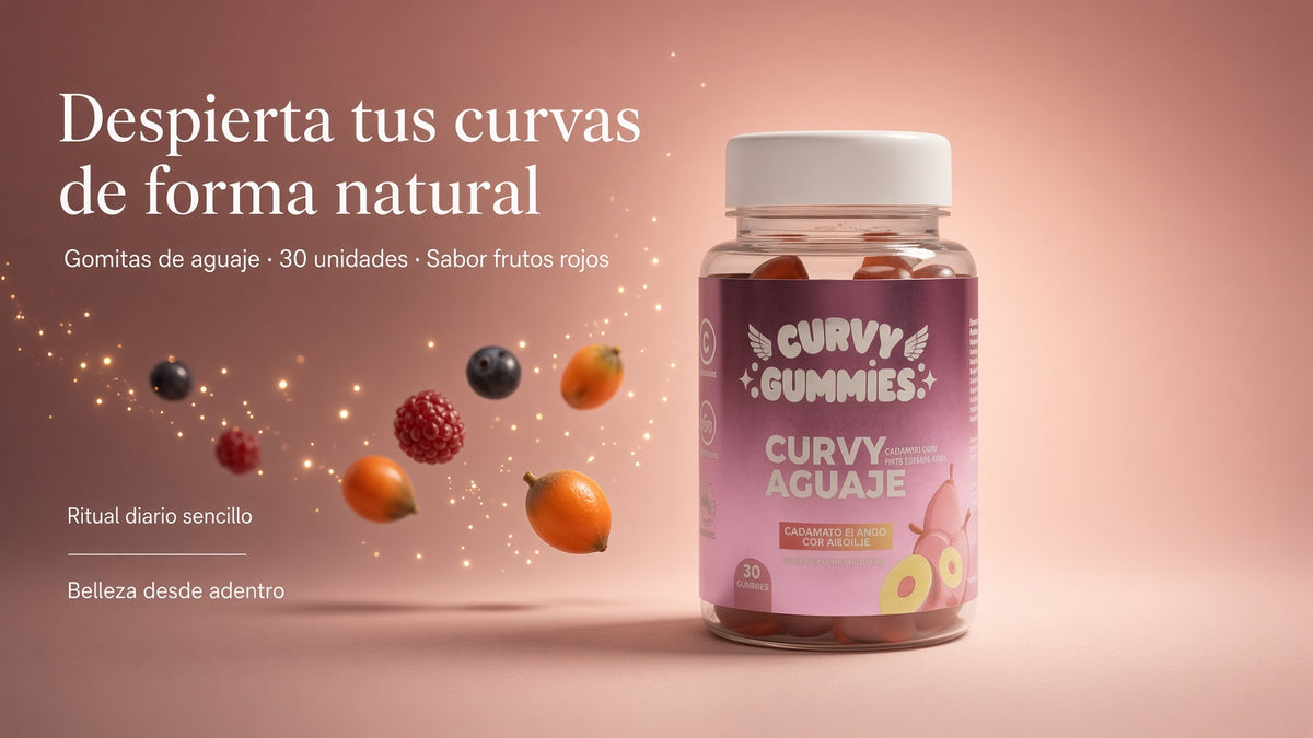 🍑 CURVY GUMMIES 30 GOMITAS