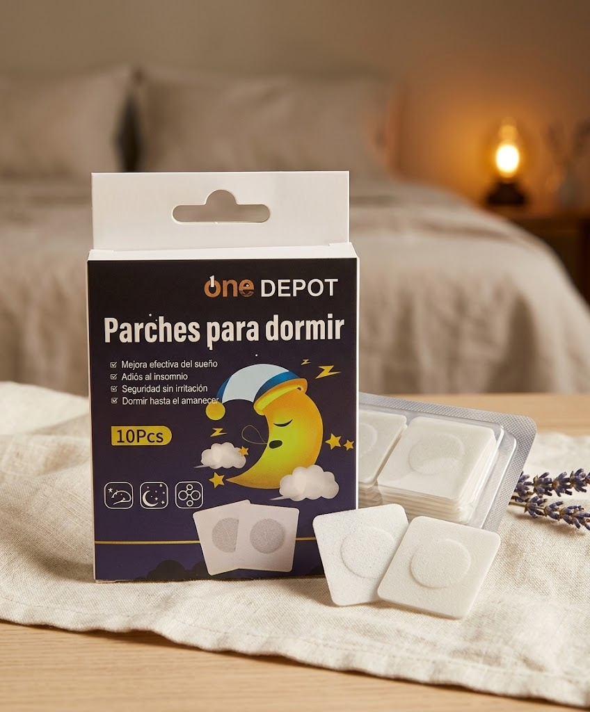 🌙 ¡Vuelve a Dormir como un Bebé! Parches Naturales para Sueño Profundo (10 Unidades)