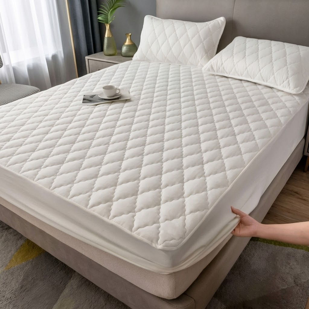 SafeDream Cover – Protector de Colchón Impermeable y Acolchado