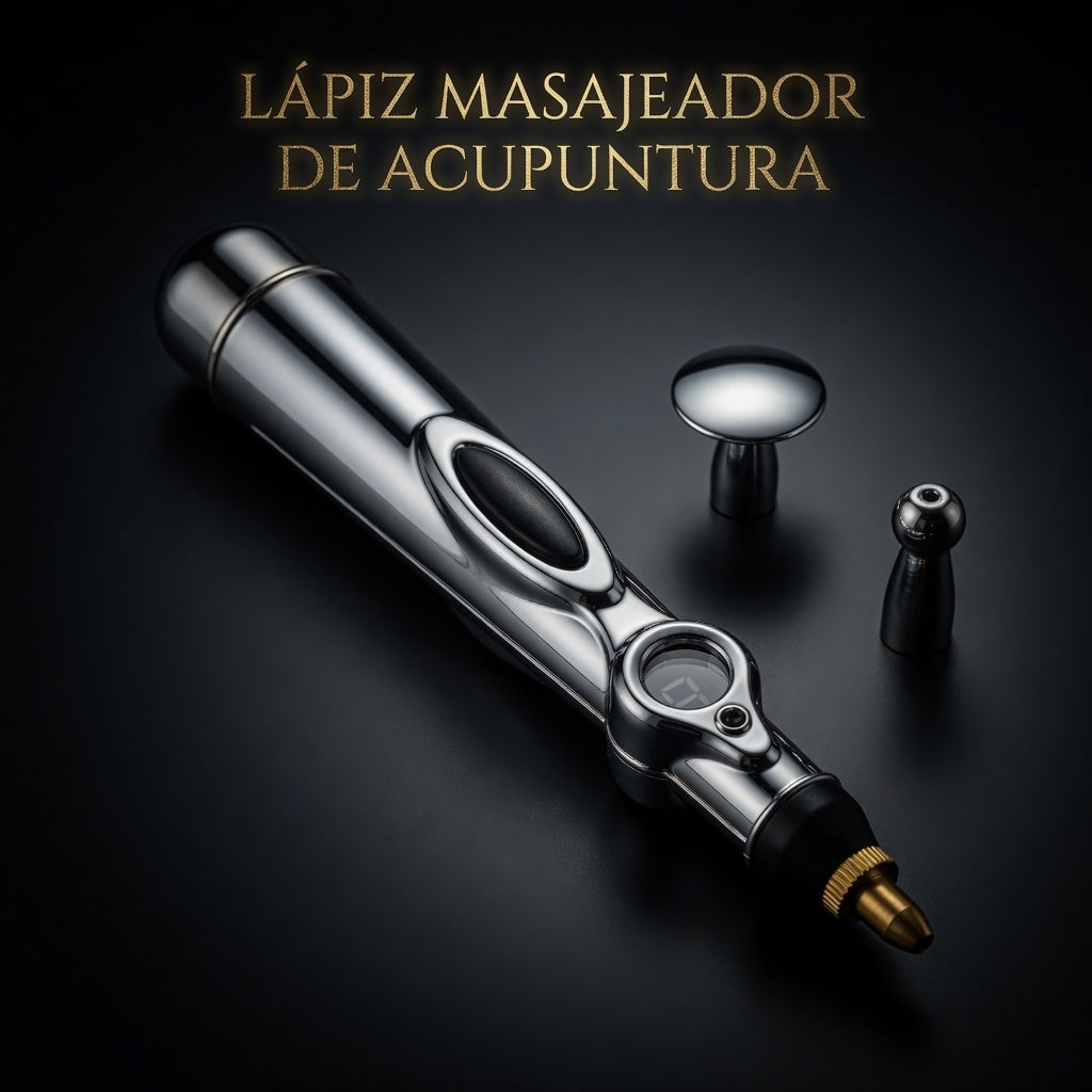 LÁPIZ MASAJEADOR DE ACUPUNTURA ELÉCTRICO