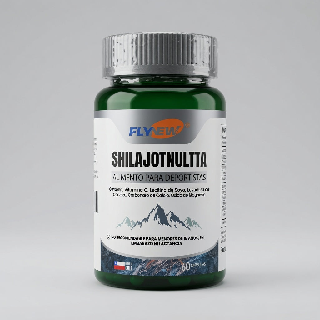 Shilajit Ultra – Resina Pura de Montaña | Energía, Vitalidad y Rendimiento Máximo