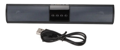 Barra Sonido Bluetooth Portátil Luz RGB