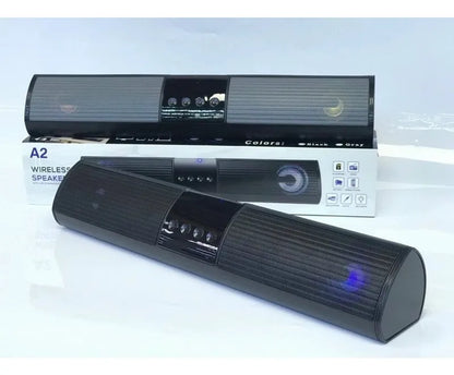 Barra Sonido Bluetooth Portátil Luz RGB