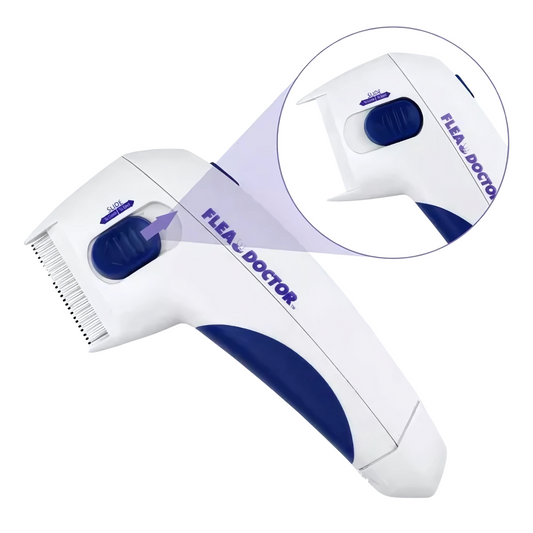 Cepillo Peine Eléctrico Mata Pulgas