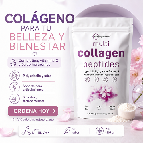 Multi Collagen Peptides — Belleza, fuerza y bienestar desde el interior