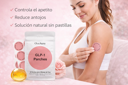 Parches OCEAURA Control de Apetito y Metabolismo Natural para 30 días