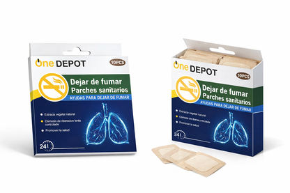 🚭 Parches Detox STOP NICOTINA 10 pcs