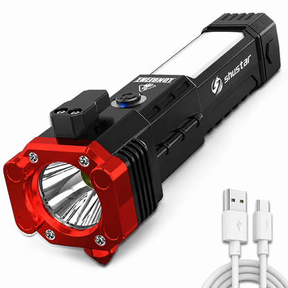 🔦 SUPER LINTERNA LED MULTIFUNCIONAL