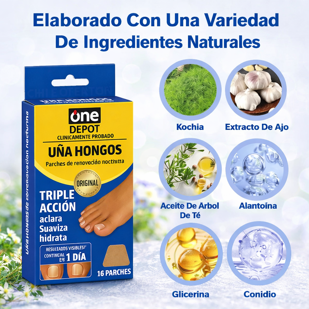 Pack de 16 Parches Eliminadores de Hongos en los Pies