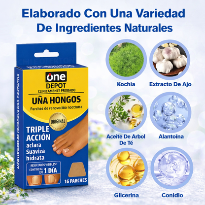 Pack de 16 Parches Eliminadores de Hongos en los Pies