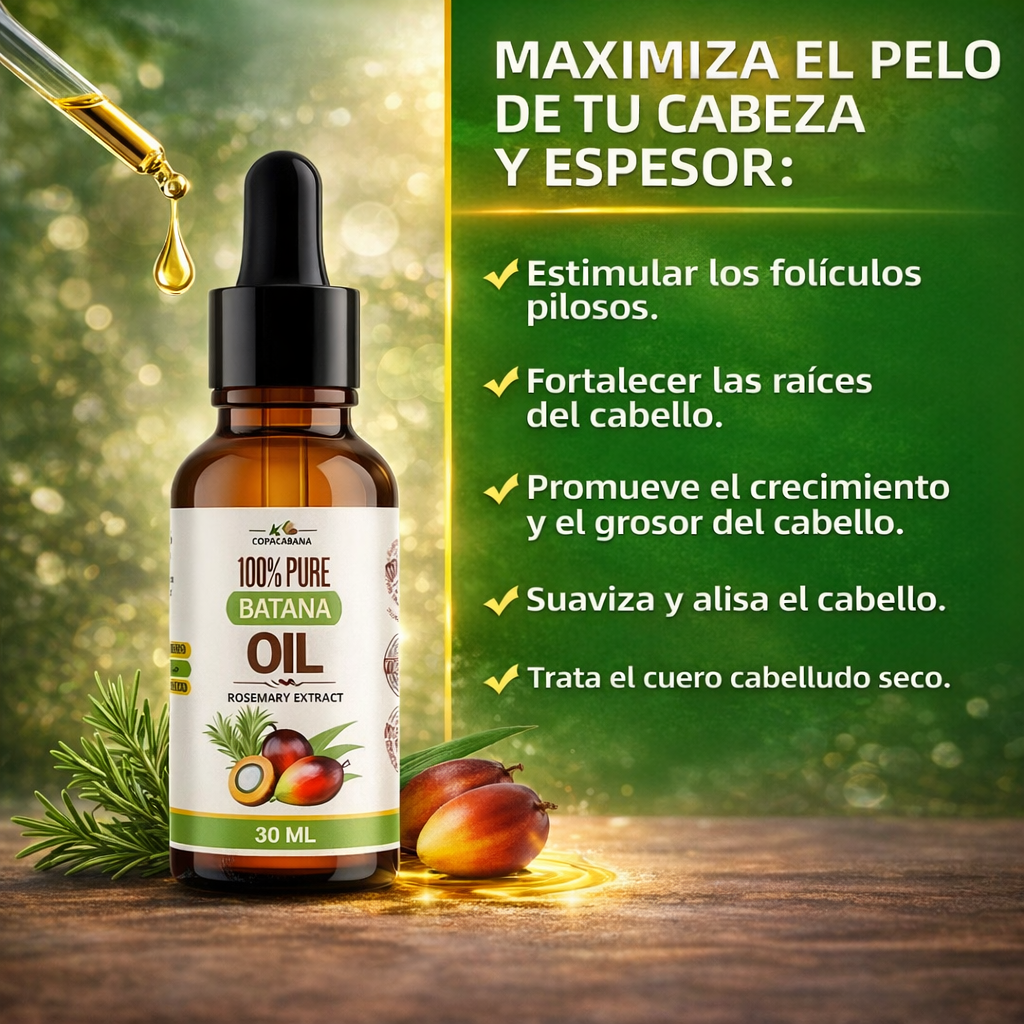 🌿 Aceite Batana 100% Puro y Natural – 30 m