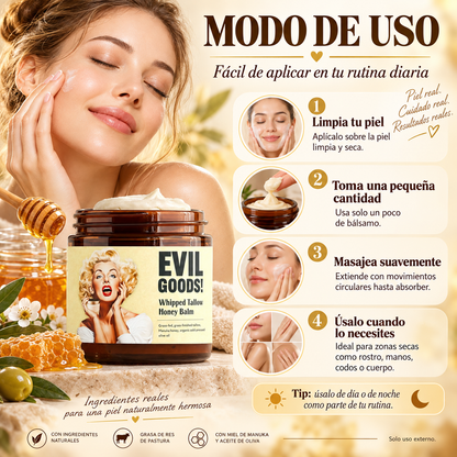 Evil Goods Bálsamo de Ternera y Miel 🍯 | Nutrición Intensa para tu Piel