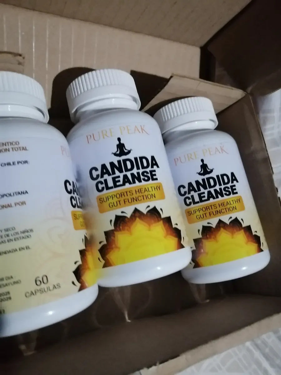 🌿 Pure Peak Candida Cleanse: Siente un Alivio Real y Recupera tu Equilibrio Intestinal