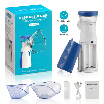 Nebulizador Portátil Niños y Adultos - Compacto y Silencioso