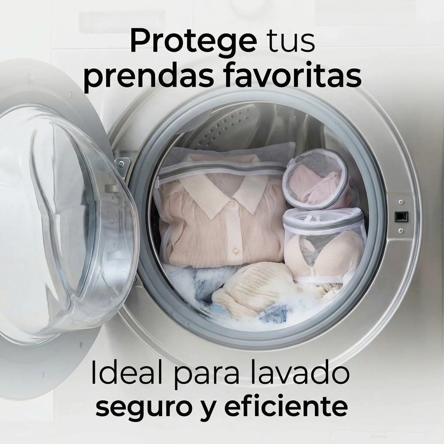 👶 Pack Premium de 7 Bolsas Protectoras para Ropa de Bebé