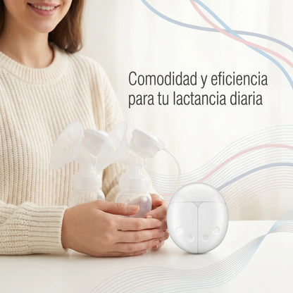 Extractor Eléctrico Doble para Lactancia Cómoda