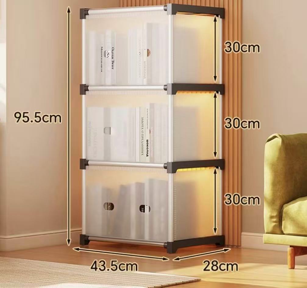 Organizador Estante Multifuncional Apilable de 3 Niveles – Orden y Estilo en Cada Rincón