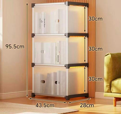 Organizador Estante Multifuncional Apilable de 3 Niveles – Orden y Estilo en Cada Rincón