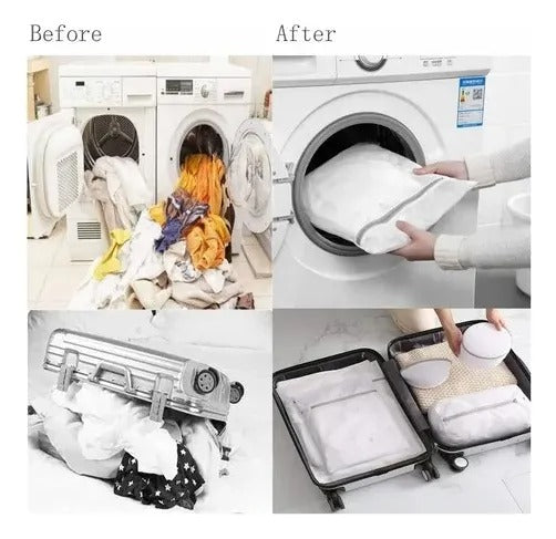 Juego de 7 Bolsas para lavar ropa
