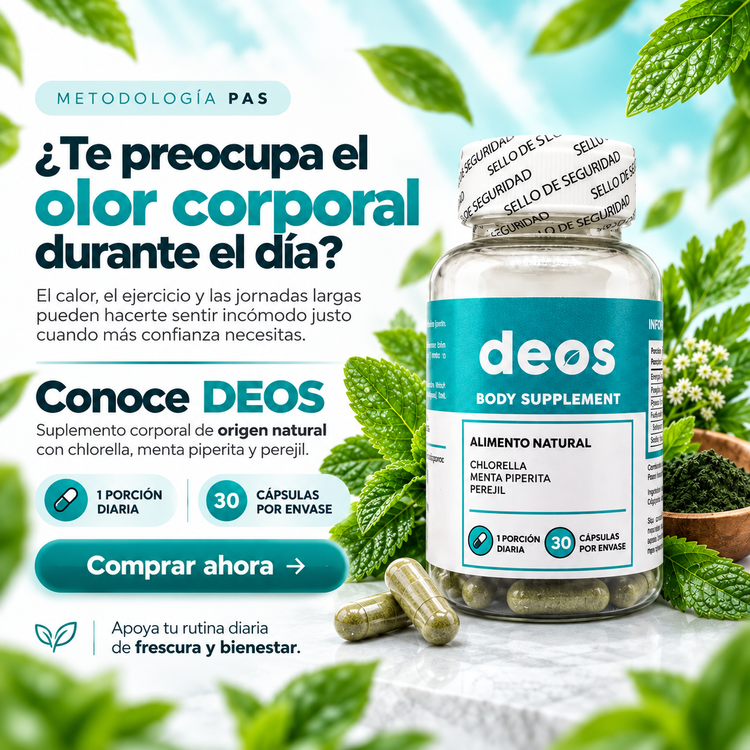 🌿 DEOS – ¡Frescura desde el interior, confianza que se nota! ✨