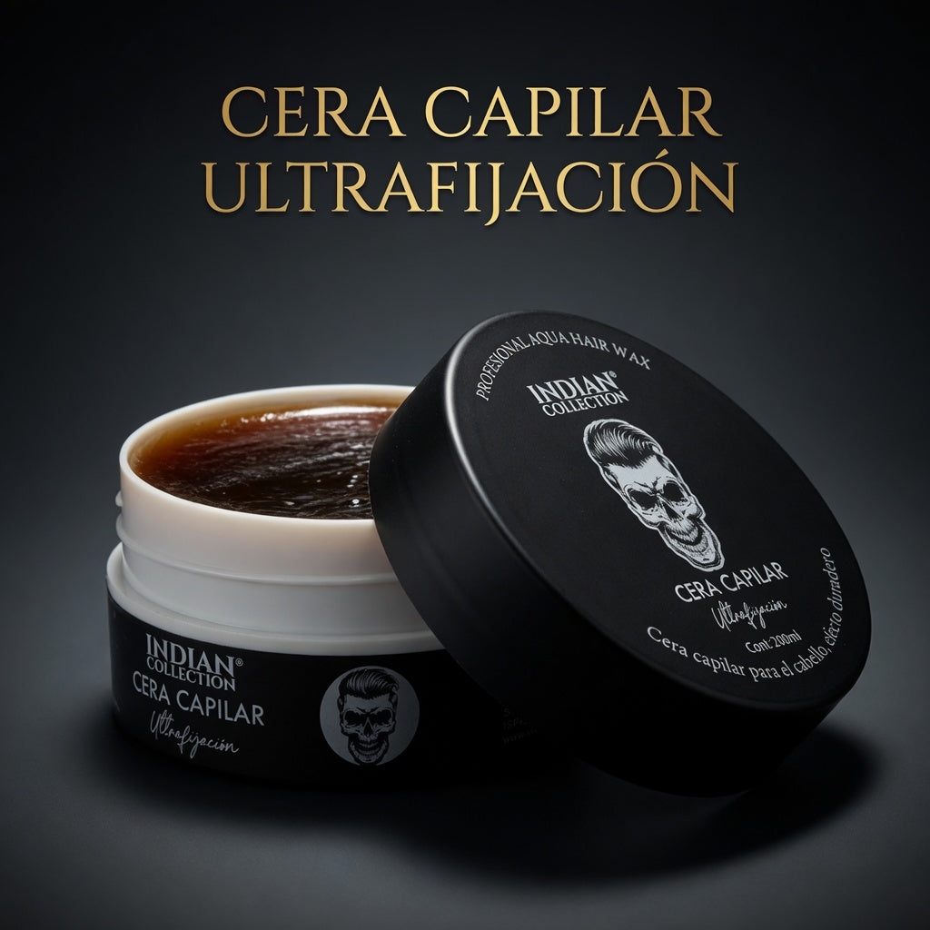 CERA CAPILAR EFECTO DURADERO NEGRO