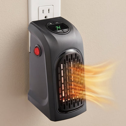 🏺 ¡Calentador Eléctrico Portátil de Pared 400W - Calor Rápido y Seguro para tu Invierno!