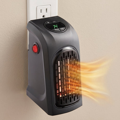 🏺 ¡Calentador Eléctrico Portátil de Pared 400W - Calor Rápido y Seguro para tu Invierno!