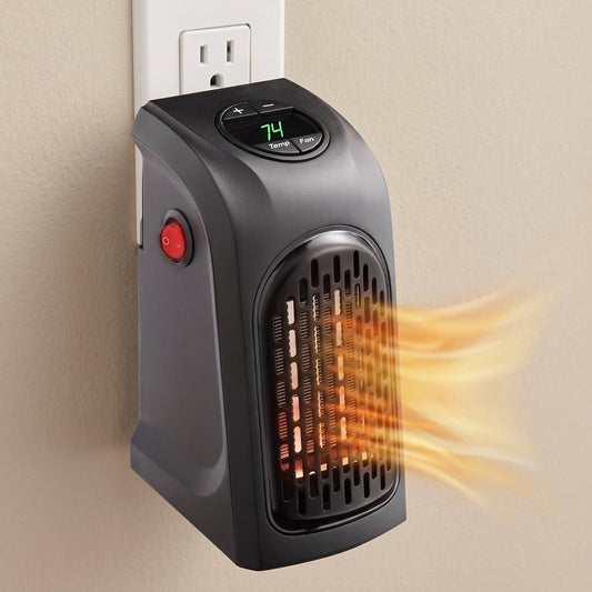 🏺 ¡Calentador Eléctrico Portátil de Pared 400W - Calor Rápido y Seguro para tu Invierno!