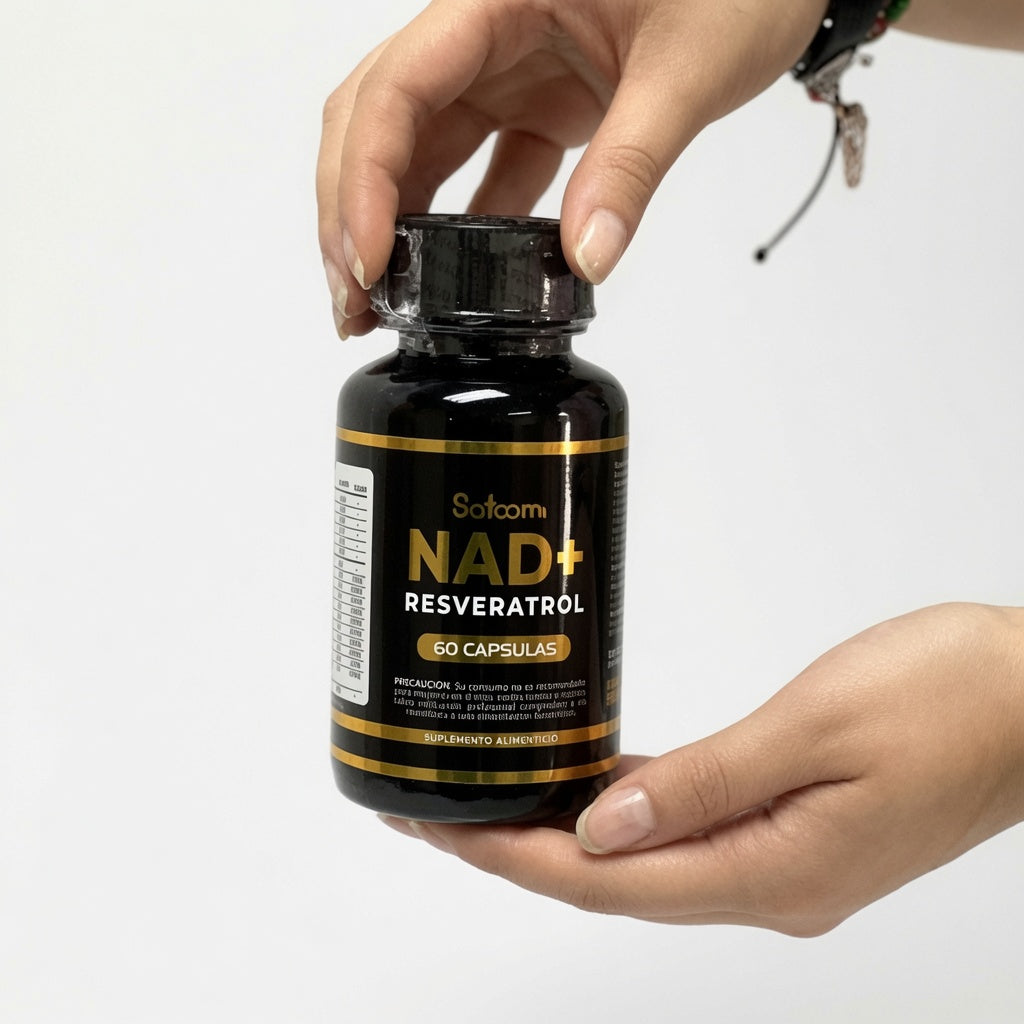 Juventud celular y energía desde dentro 💊✨Resveratol Nad Satoomi X60 Cap