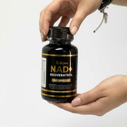 Juventud celular y energía desde dentro 💊✨Resveratol Nad Satoomi X60 Cap