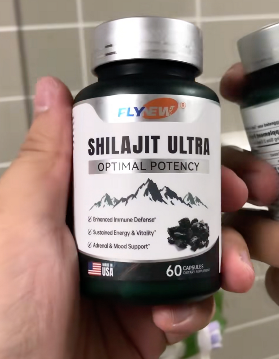 🔥 Shilajit Ultra™ – Energía Sostenida, Estamina y Rendimiento Diario