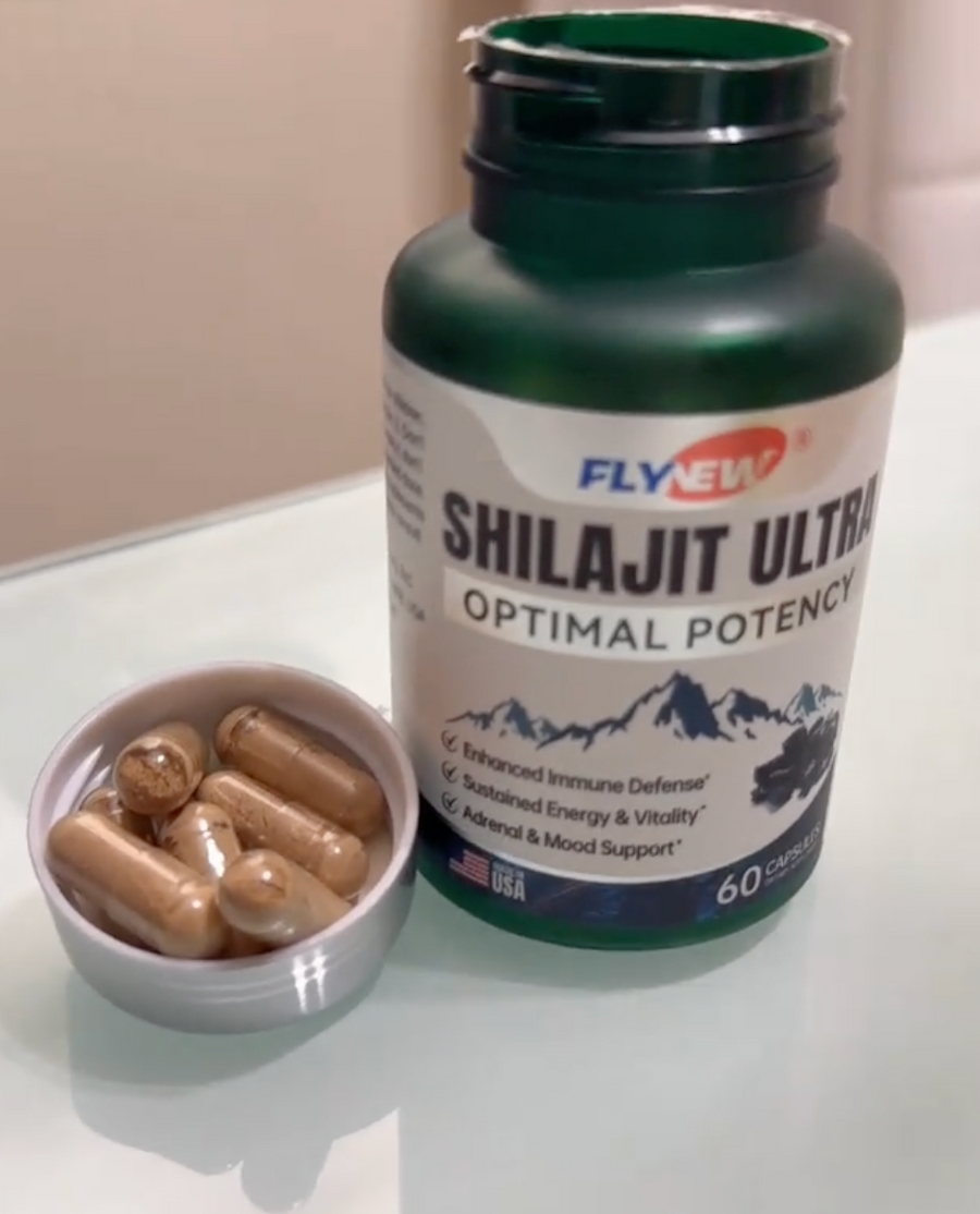 🔥 Shilajit Ultra™ – Energía Sostenida, Estamina y Rendimiento Diario