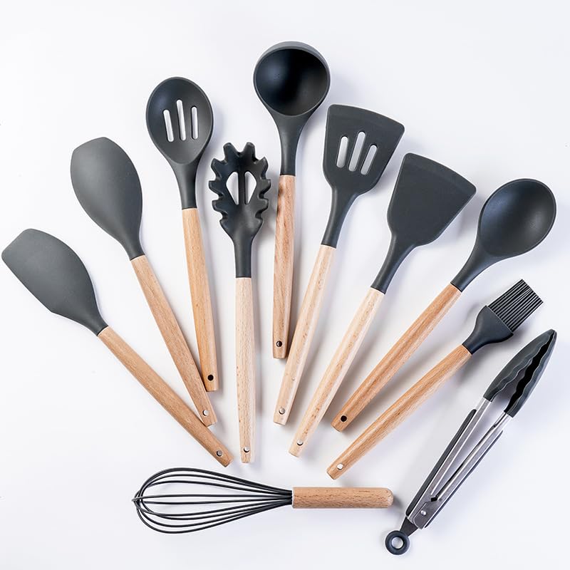 Kit Avanzado de Utensilios de Cocina de Silicona – 19 Piezas