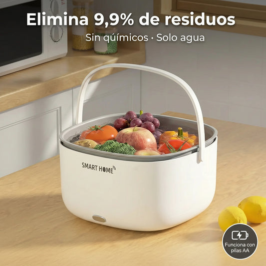Lavadora Ultrasónica de Verduras Smart Home - Limpieza Profunda