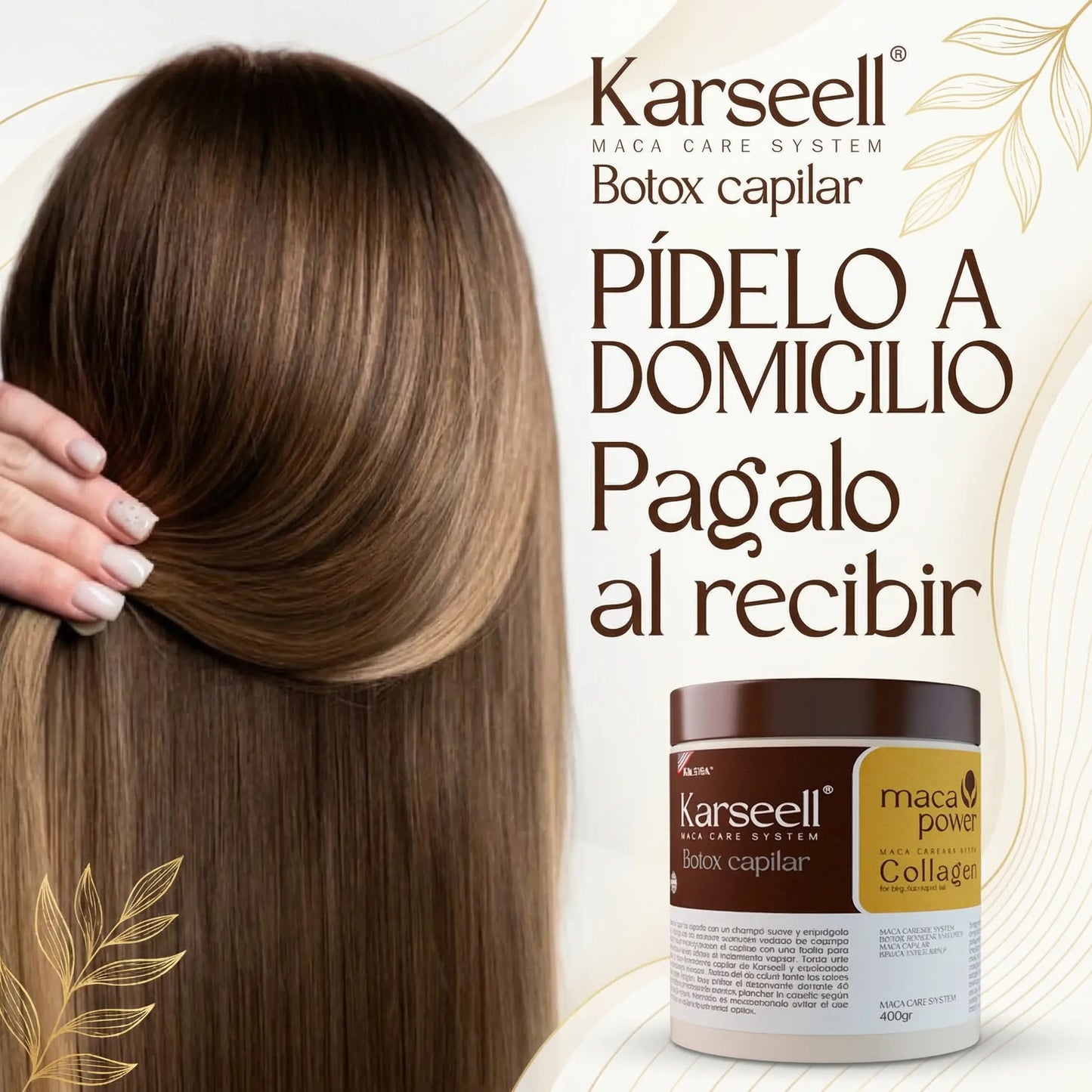 Botox Capilar Karseel - Hidratación y Nutrición Profunda