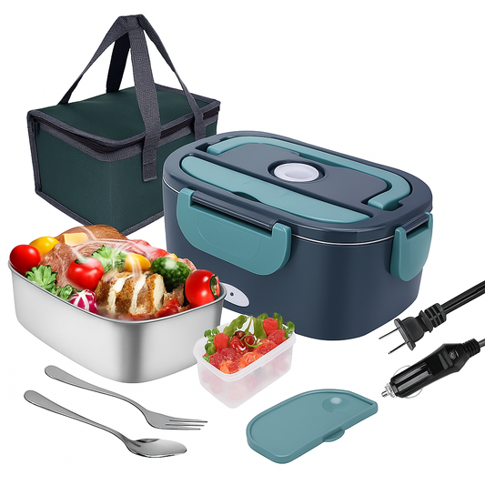 Lonchera Eléctrica Portátil acero