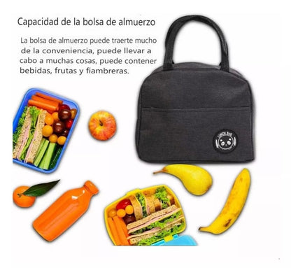Lonchera Bolso Térmico Alimentos Almuerzo