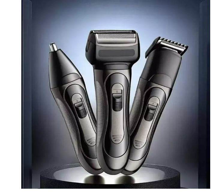 KIT MAQUINA DE AFEITAR 3 EN 1
