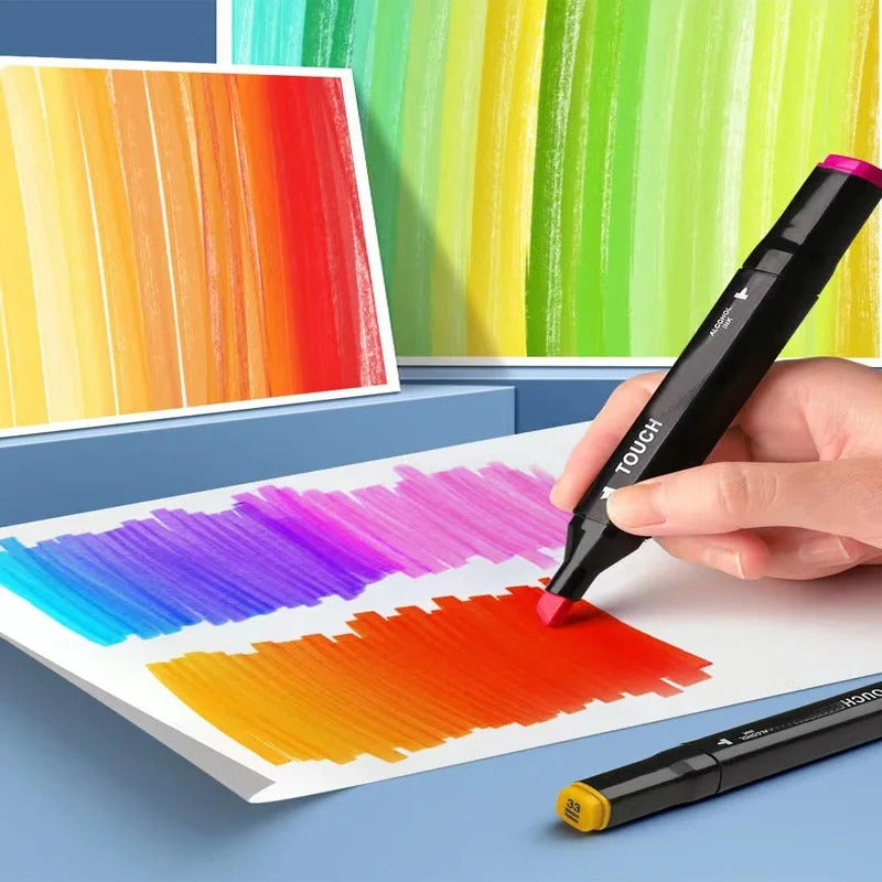 Marcador Doble Punta 24 Pcs