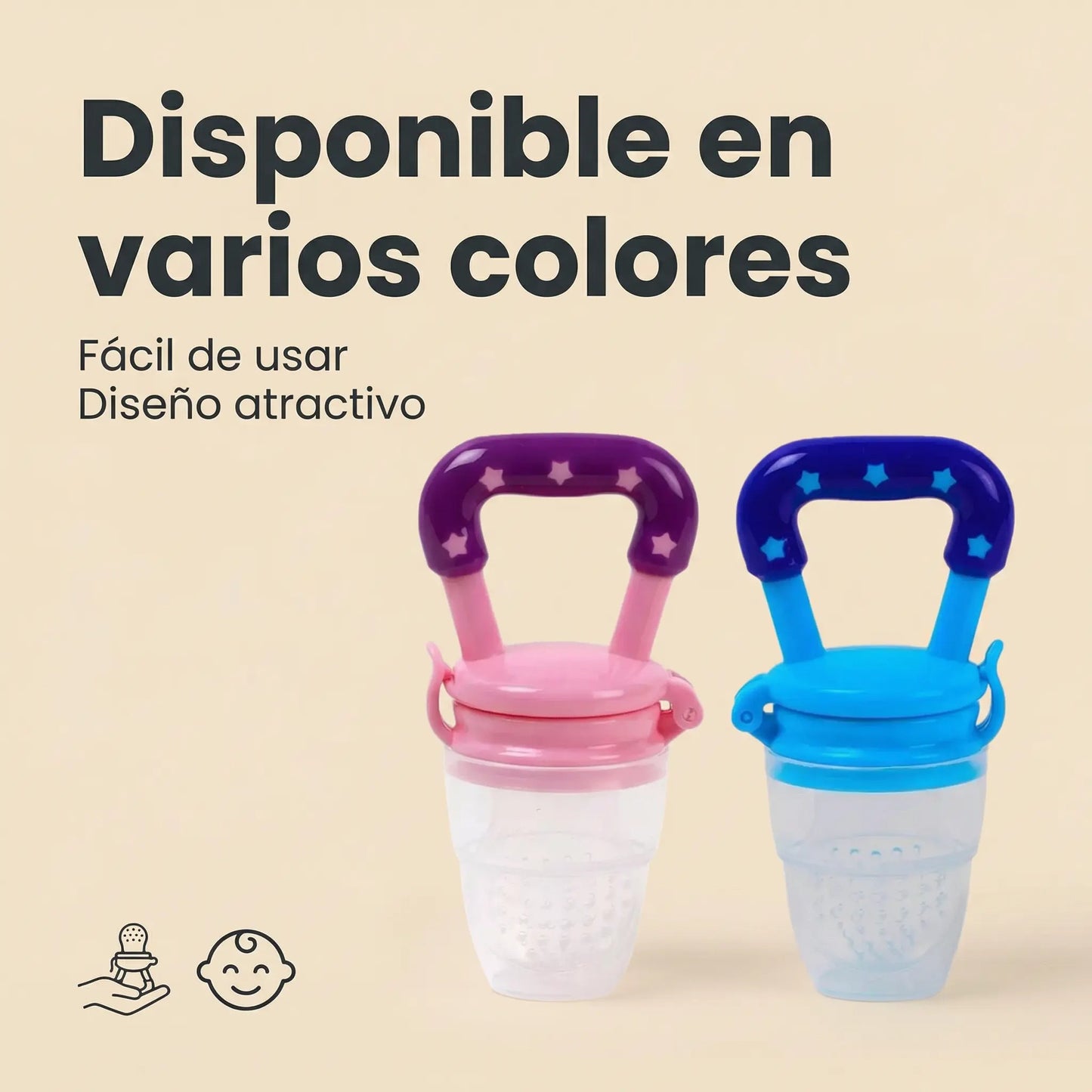 Chupete Fruta Bebe Mordedor Rasca Encías