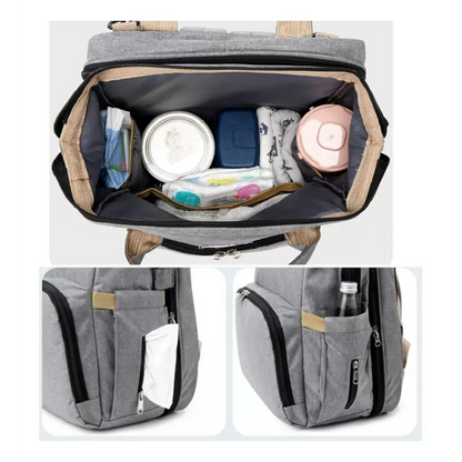 Mochila Maternal Premium cuna bebe