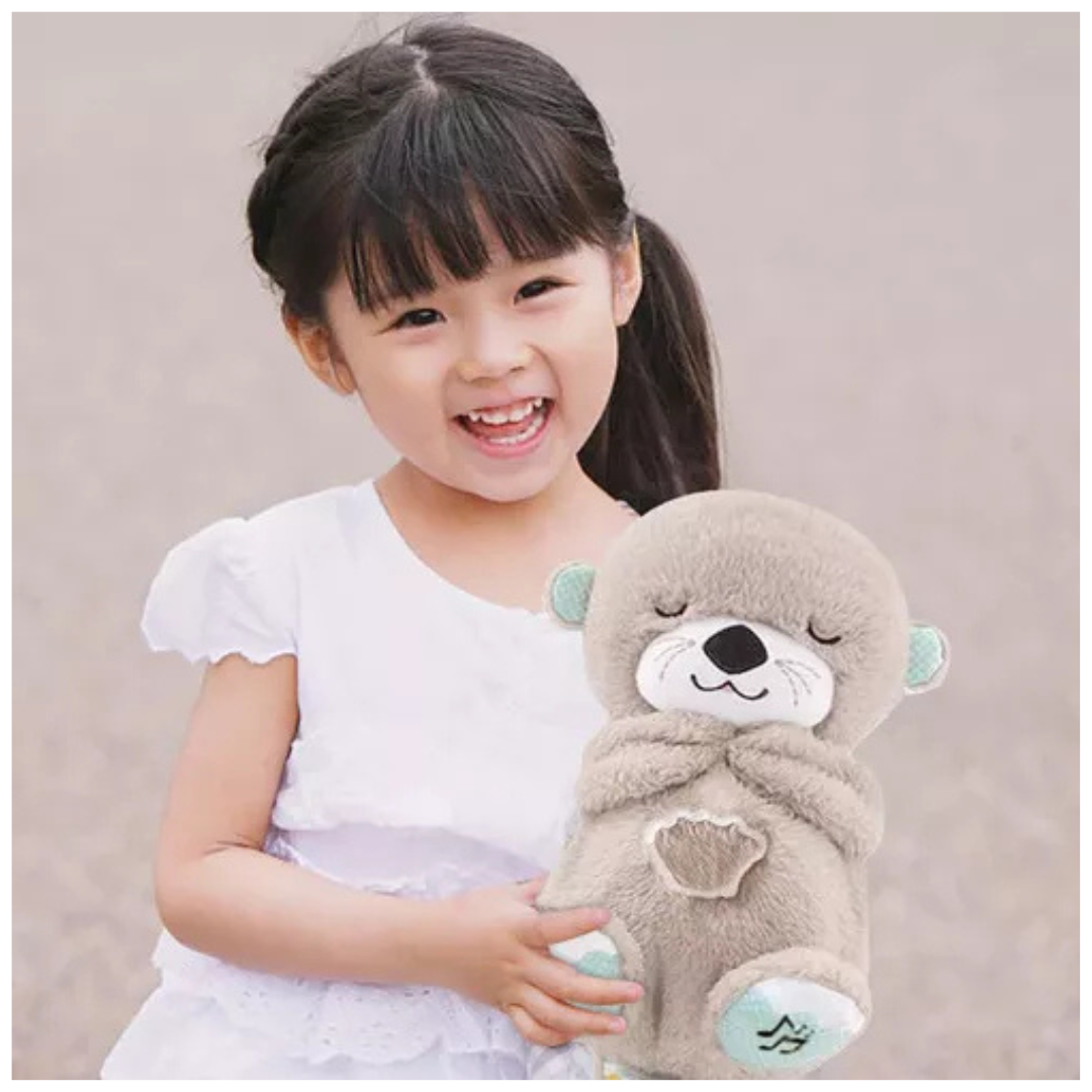 Nutria de Peluche Calmante Gris